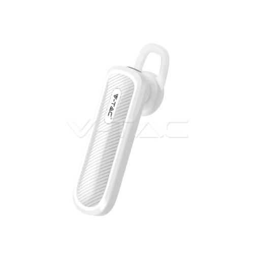 Cască Bluetooth 70mAh Albă Cod: 7701