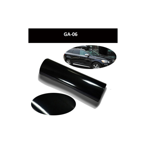 Folie auto Negru lucios PREMIUM 1.52mx1m Cod: GA-06/SF30-GB