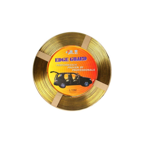 Rola ornament pentru usa si streasina auriu 15 metri