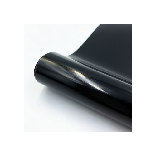 Folie auto caroserie  autocolant  PET Premium cu tehnologie de eliminare a bulelor negru lucios 1mx1,52m  Cod: SP100X
