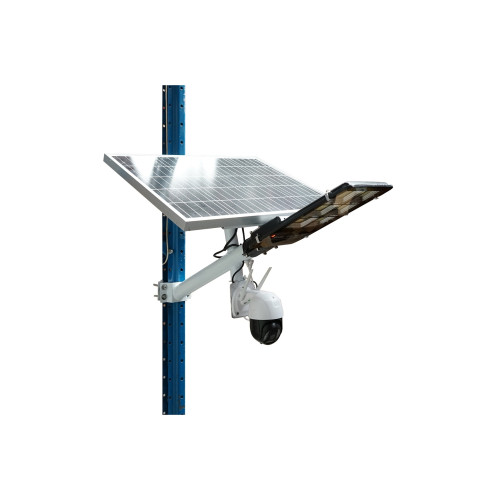 Lampa stradala led 300w cu panou solar 60w, camera supraveghere 4g si baterie 16000mah  Cod: BK69686