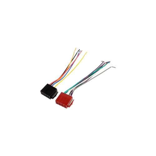 Conector auto ISO pentru radioreceptoare cu cablaj universal Cod: ZRS-ISO-1A