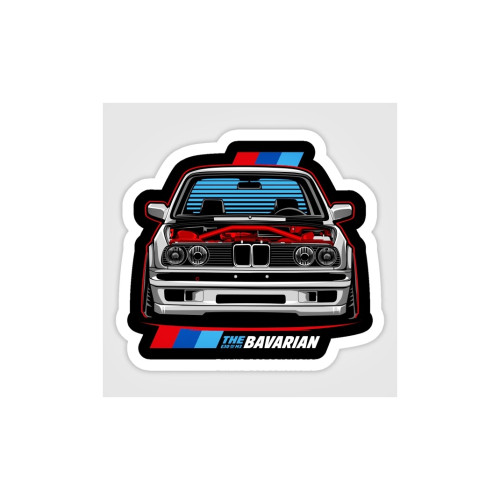 Abtibild Bavarian auto decorativ pentru exterior si interior Cod: XL-13