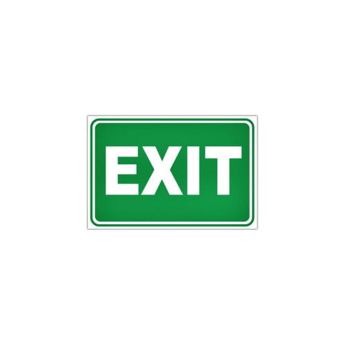 Abtibild Exit auto decorativ pentru exterior si interior Cod: XL-18