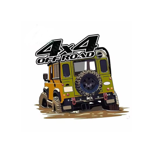 Abtibild "Masina 4x4 OffRoad" Cod: XL-15