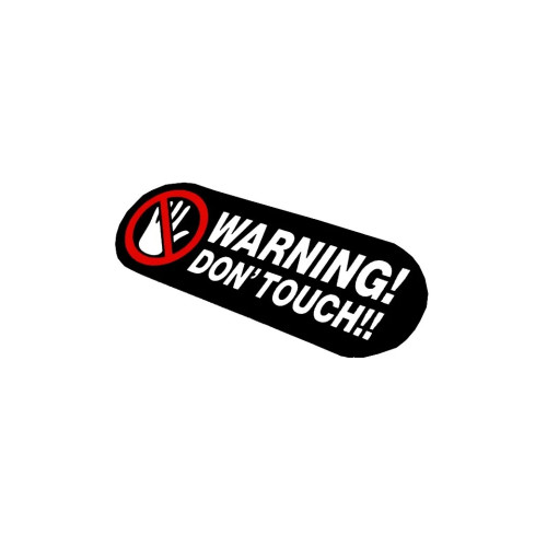 Abtibild  "Warning " Cod:  XS-06