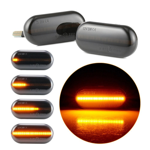 Lampi LED semnalizare dinamica compatibila Opel Vivaro  2001 -> COD:A118D