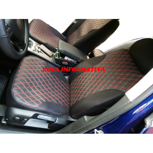 Huse scaun CAMION Mercedes Actros 2017-> 1+1 MATERIAL ROMB