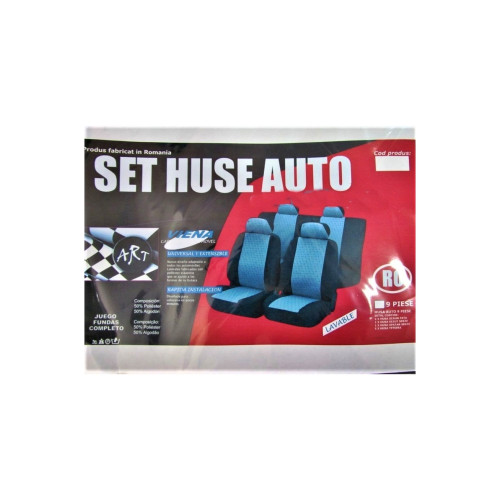 Husa auto compatibile Dacia Duster 2022-2024 fractionate , calitate premium , 9 piese