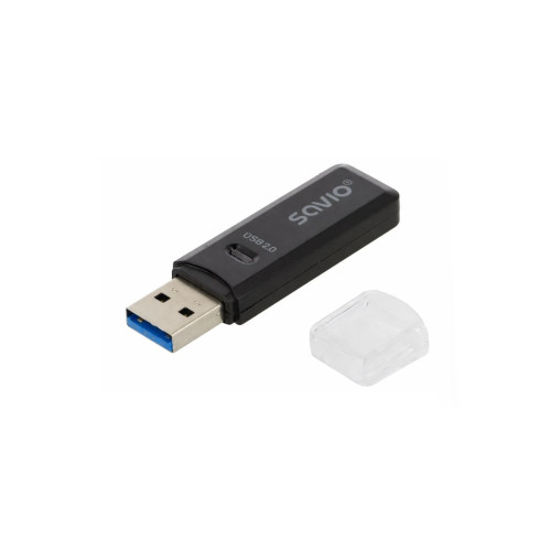 Cititor card memorie USB A USB 2.0 480Mbps plug and play Cod: SAVAK-63