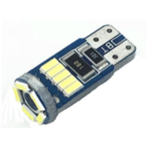 Bec auto LED T10 4014 cu 15 SMD ALB 12V CANBUS JSUN44