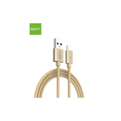 Cablu USB Type C fast charge auriu Golf Cod: GC-76T