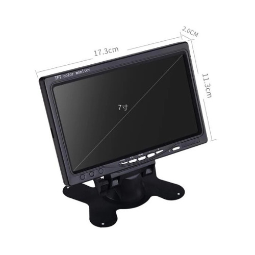 Monitor camere 360° / marsarier cu 4 intrari  Cod: JCS-7003-4