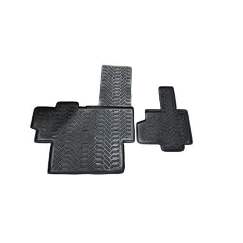 Covoare cauciuc tavita compatibile Opel Zafira Life D pentru randul 2 2019-> Cod: 3D 61437 A20