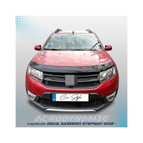Deflector capota auto compatibil Dacia Sandero / Sandero Stepway / Logan MCV / Logan II 2012-> Cod: 15041