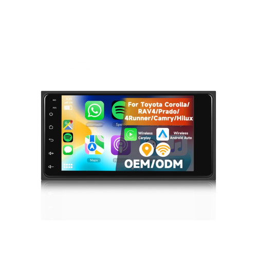 Navigatie Android ecran 7 inch 2GB+64GB CarPlay Android Auto GPS WIFI FM RDS compatibila Toyota  Cod: A4123