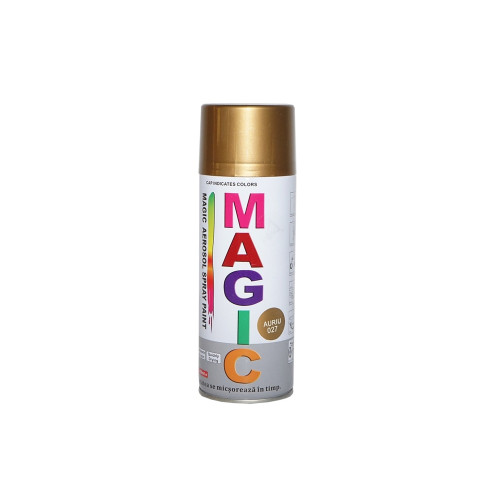 Spray vopsea Magic Gold Auriu 400ml Cod: 027