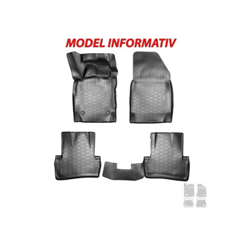 Covoare cauciuc tavita compatibile Seat Toledo II 1998-2004 Cod: 2D 61601​​​​ / A10
