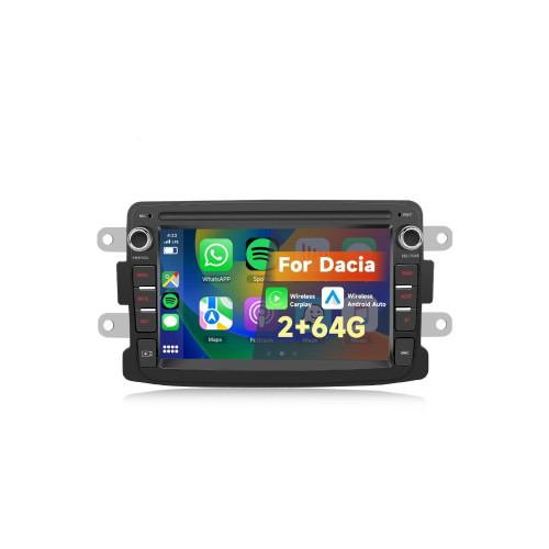 Navigatie Android ecran 7 inch 2GB+64GB CarPlay Android Auto GPS WIFI FM RDS compatibila Dacia Cod: A4105