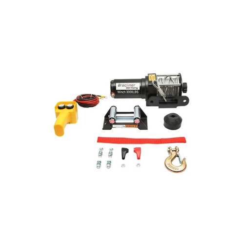 Troliu electric cu telecomanda 12V, 1,6T (3000lbs) lungime cablu 9.2m Cod: BK81305