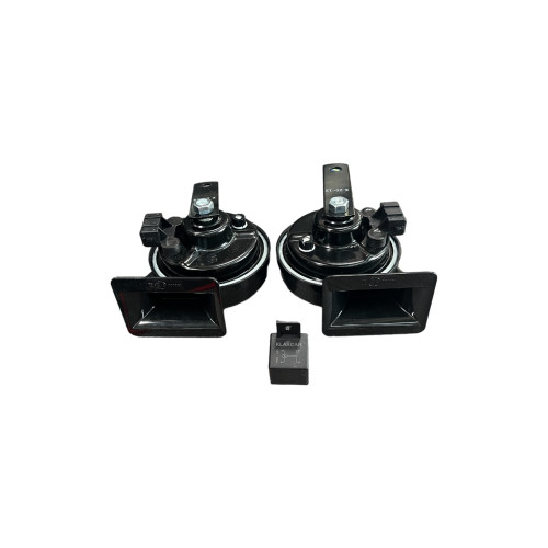 Set claxon auto Klaxcar  cu releu 12V  Cod:29765K