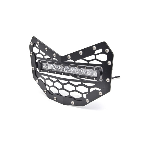 Grila radiator echipata cu proiector LED BAR compatibila MAVERICK X3 Cod: RZR-021