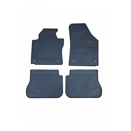 Covoare cauciuc compatibile Volkswagen Caddy 2014-2021 Pasageri Cod: KROM115