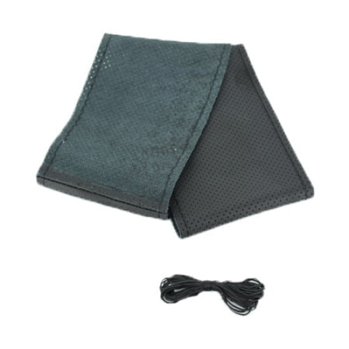 Husa volan piele cu ac si ata, marimea L COD: K103