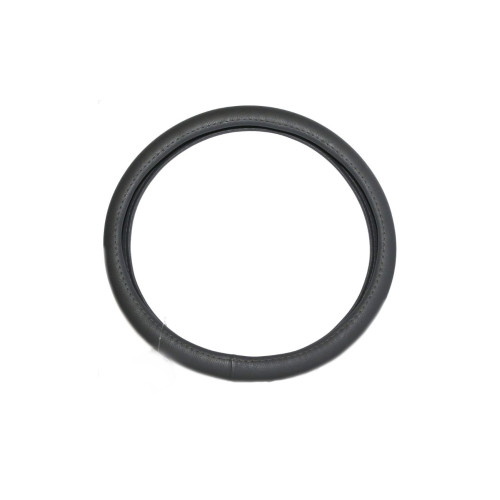 Husa volan imitatie piele marime M diametru 37-38 cm negru Cod: WK-1003