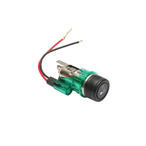 Bricheta auto universala 12V Ø28 cu lumina integrata Cod: BK92086