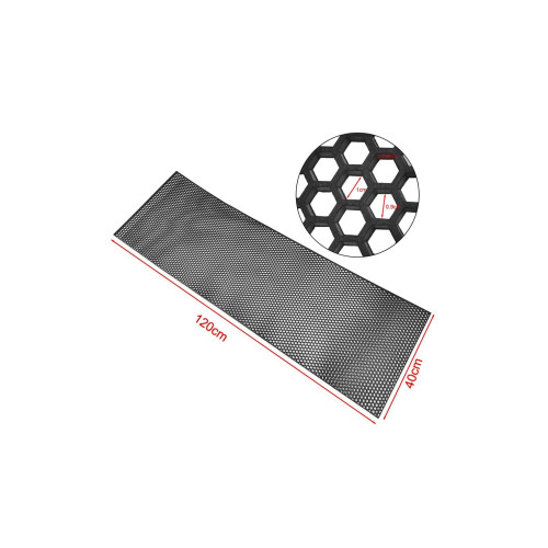 Plasa Tuning Neagra Plastic 120cmx40cm  Cod: UNIV-006