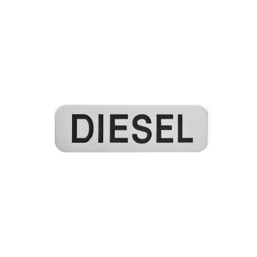Ornament metalic auto Diesel 7x2 cm Cod: J-20