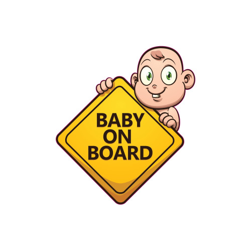 Abtibild Baby On Board Cod: TAG 043 / T3