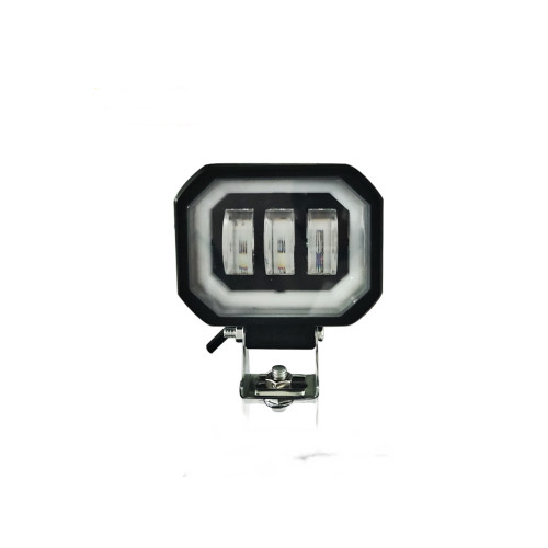 Proiector LED cu angel eyes DRL alb 1500lm 30W 12–24V Cod: ZC-4SQ