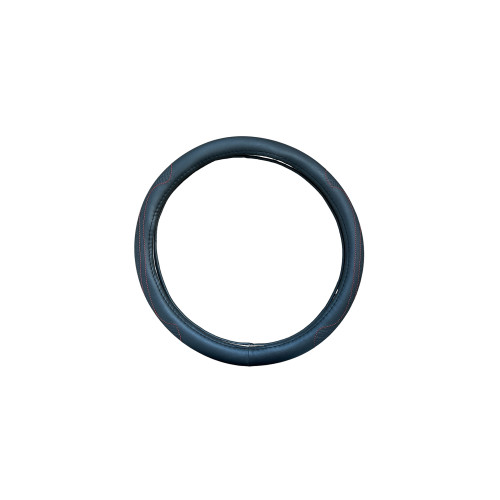 Husa volan imitatie piele marime M neagra Cod: CST02