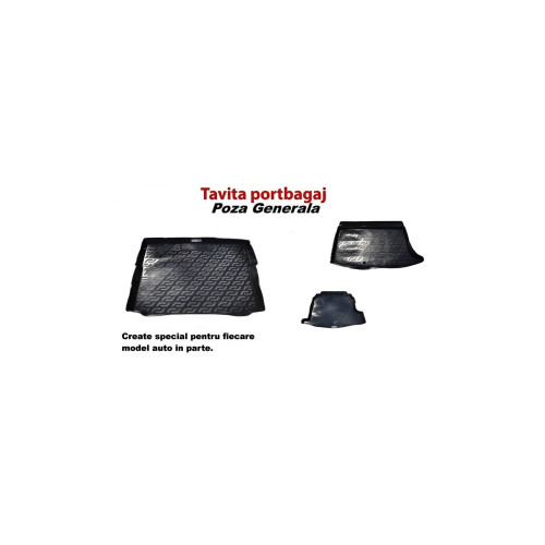 Covor portbagaj tavita Audi A3 8V  sportback 2012-> cu roata de rezerva ( PB 5008 )