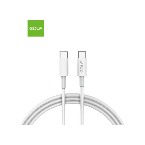 Cablu  Type C - Type C  PD QC  65W  Alb  Cod: GC-81C