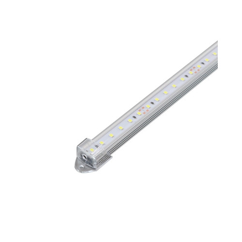 Banda led rigida 5630 korea chip cu profil 886AL 1m 12V  lumina Albastra 6000k 18W  Cod: ALSZ05B