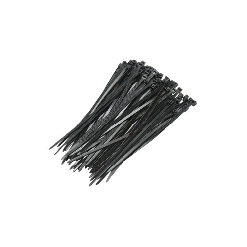 Set 100 coliere plastic 3.6x140 mm negru pentru fixare universala Cod: DISMB01