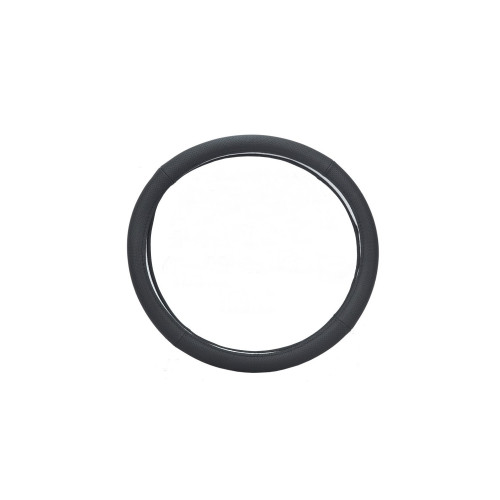 Husa volan din piele cu gaurele Marime M culoare Negru Cod: A123