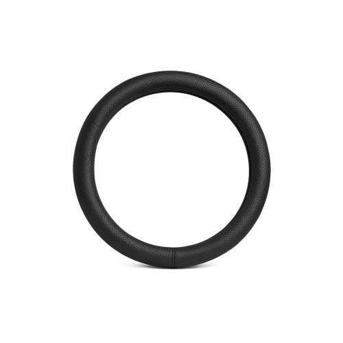 Husa volan imitatie piele cu gaurele marime 4XL negru diametru 50cm Cod: A122