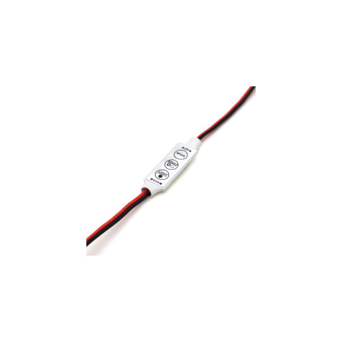 Dimmer pentru LED  cu functie de reglare a intensitatii si jocuri  stroboscopice  Cod: TLB239