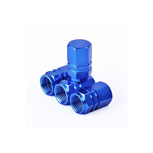 Set capace valve aluminiu albastru universale Cod: QMZ-01