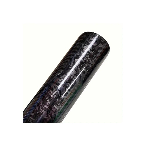 Rola folie auto autocolant Pet Premium carbon forjat lucios 1.52m x 18m cu tehnologie eliminare bule Cod: PET10160