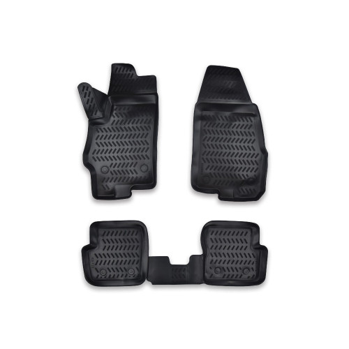 Covoare cauciuc tavita compatibile  Fiat Punto  2005-2018  Cod: A80-X106v2