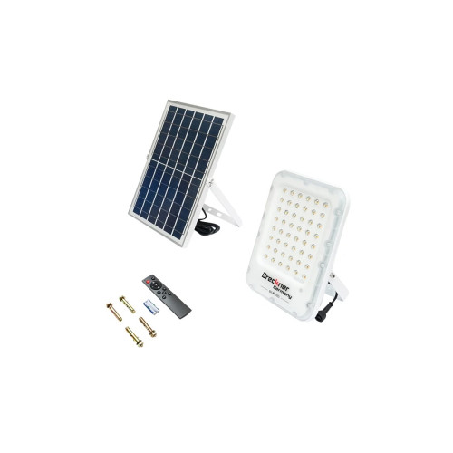 Lampa LED cu panou solar policristalin senzor de miscare si telecomanda 12W Cod: BK87485