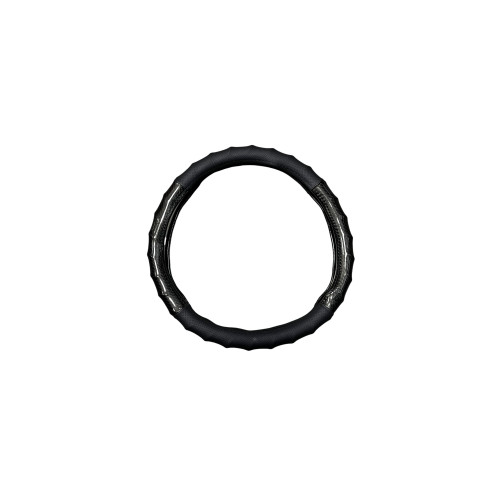 Husa volan imitatie piele si carbon marime M Cod: WK-1401