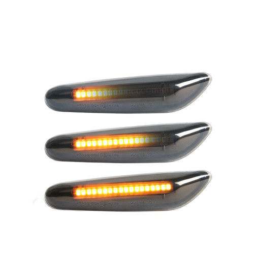 Lampi LED semnalizare dinamica compatibila BMW E36, E46, E60, E81, E82, E87, E88, E90, E91, E92, E93, X1, X3, X5  COD: OR-7134D-1