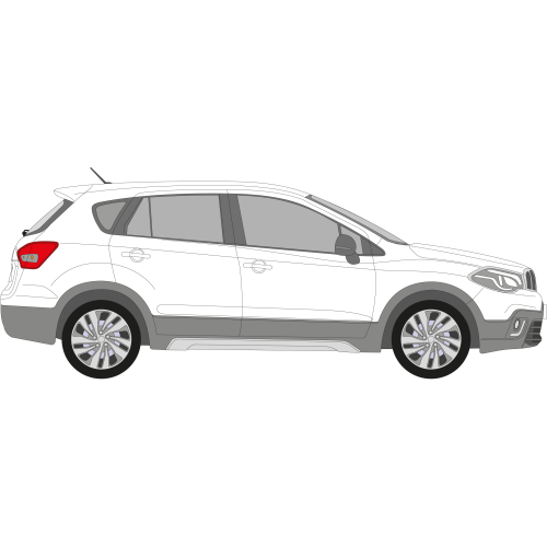 Husa auto dedicate Suzuki S-Cross SX4 FRACTIONATE - ROMB. Calitate Premium