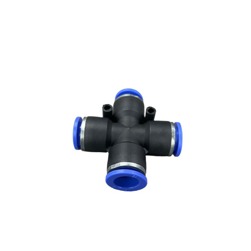 Racord tip Cruce plastic 12mm